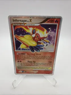 Pokemon TCG Infernape LV.X Holo Rare 121/130 Diamond and Pearl MP - Image 1