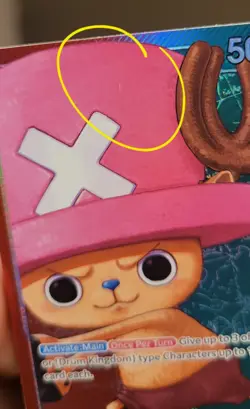 One Piece Tony Tony Chopper OP08-001 Parallel Two Legends Foil LP - Image 3