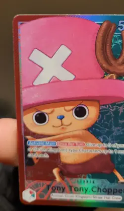 One Piece Tony Tony Chopper OP08-001 Parallel Two Legends Foil LP - Image 4