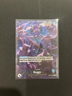 Buggy Leader Alt ART OP09-042 English Version 2nd Anniversary Set One Piece TCG - Image 1
