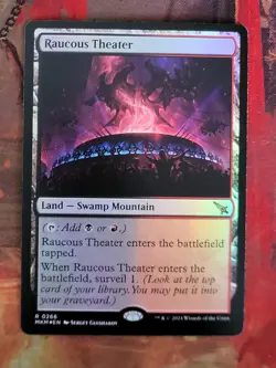 MTG Card : Raucous Theater (Murders at Karlov Manor) FOIL - Image 1