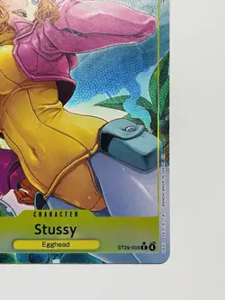 CARD ONE PIECE TCG - Stussy ST29 Alternate Art Promo Mint English - Image 4