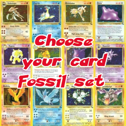 Complete Your Set - Pokemon Fossil Set Unlimited Cards WOTC 1999 - Pick a Card - Image 1