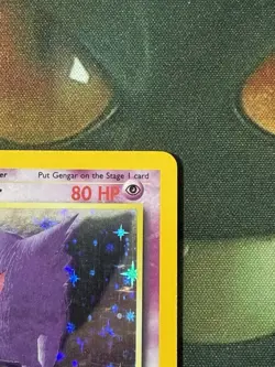 Pokemon Gengar 5/62 Fossil Holo Card 1999 WOTC Unlimited NM - Image 3