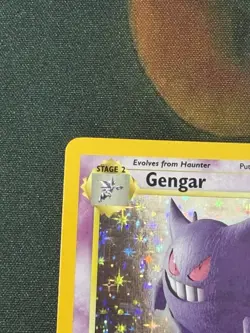 Pokemon Gengar 5/62 Fossil Holo Card 1999 WOTC Unlimited NM - Image 4