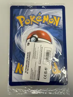 Pokemon TCG Promo Oversized Card - Pikachu at the Museum (Sealed) - UK - Image 2