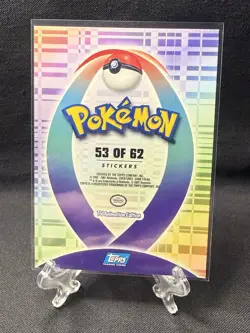 Pokemon Topps Johto Series 1 Sticker Cards Blue Logo 2001 NM Vintage Lot Of 5 👀 - Image 5