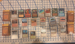 MTG REVISED Edition 200+ BASIC LAND LOT + 8 cards Magic the Gathering Unplayed - Image 1