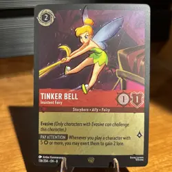 Tinker Bell - Insistent Fairy 136/204 Reign of Jafar Cold Foil - Image 1