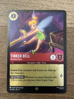 Tinker Bell - Insistent Fairy 136/204 Reign of Jafar Cold Foil - Image 1