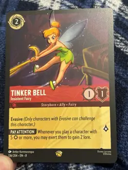 Tinker Bell - Insistent Fairy 136/204 Reign of Jafar Regular - Image 1