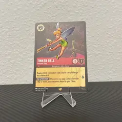 Tinker Bell - Insistent Fairy 136/204 Reign of Jafar Cold Foil Disney Lorcana - Image 2