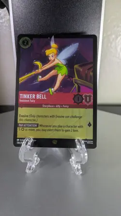Tinker Bell - Insistent Fairy 136/204 Reign of Jafar Cold Foil Disney Lorcana - Image 2