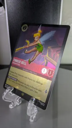 Tinker Bell - Insistent Fairy 136/204 Reign of Jafar Cold Foil Disney Lorcana - Image 3
