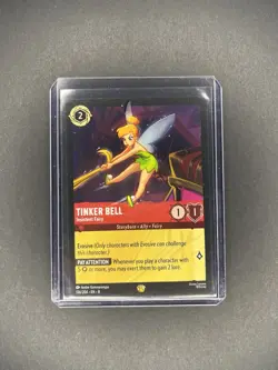 Disney Lorcana Reign of Jafar - Tinkerbell Insistent Fairy 136/204 - Regular - Image 1