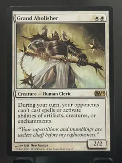 Magic the Gathering Grand Abolisher Core Set MTG M12 - Image 1