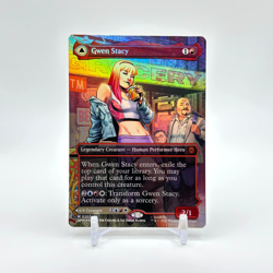 Gwen Stacy/Ghost Spider Marvel's Spider-Man: Extras NM ENG MTG Holo - Image 1