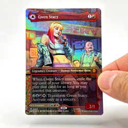 Gwen Stacy/Ghost Spider Marvel's Spider-Man: Extras NM ENG MTG Holo - Image 2