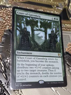 Court of Garenbrig R Commander: Wilds of Eldraine 25 NM - Image 1