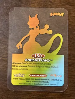 Mewtwo 150 Pokemon Lamincards Edibas 2005 - Image 2