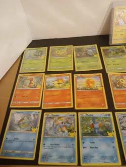 2021 Pokemon 25th Anniversary McDonalds Cards - Complete Master Set 50/50 NM - Image 2