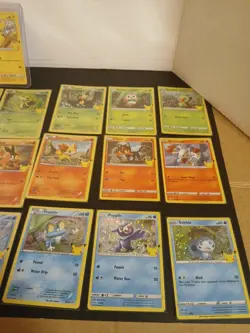 2021 Pokemon 25th Anniversary McDonalds Cards - Complete Master Set 50/50 NM - Image 4