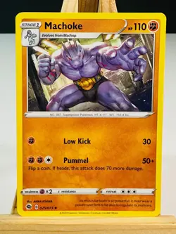 Machoke 25/73 [NM] [SWSH: Champion's Path] (2020) Uncommon - Pokemon Card - Image 1
