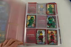 Lego Ninjago Sammelordner mit trading Card Games Serie 3 unvollstandig Z-4730 - Image 2