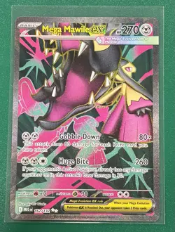 Mega Mawile EX Full Art Ultra Rare 162/132 Pokemon Mega Evolution Near Mint - Image 1