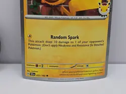 Pikachu 051 /162 Stamped 2026 Pokemon Day 30 Promo TCG With Coin - Image 5