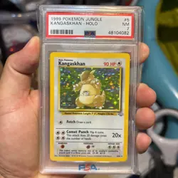 1999 Pokemon Jungle Edition Kangaskhan #5/64 Holo PSA 7 NEAR MINT - Image 1