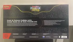 Pokemon TCG Paldean Fates Great Tusk Ex and Iron Treads EX Premium Collection - Image 2