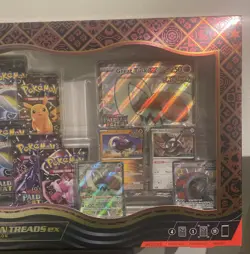 Pokemon TCG Paldean Fates Great Tusk Ex and Iron Treads EX Premium Collection - Image 4