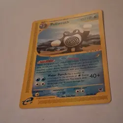 Pokemon Poliwrath Expedition Base Set 60/165 Rare 100HP English TCG Card - Image 3