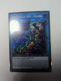 1x Sky Striker Ace-Azalea BLMR-EN052 Secret Rare Near Mint 1st Edition Yu-Gi-Oh! - Image 1