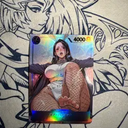 ONE PIECE Boa Hancock Sexy Goddess Waifu Anime Doujin Card Signature Card - Image 1