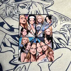 ONE PIECE Boa Hancock Sexy Goddess Waifu Anime Doujin Card Signature Card - Image 4