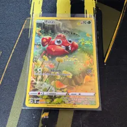 Paras Pokemon Crown Zenith Galarian Gallery GG32/GG70 Full Art Holo Rare NM - Image 1