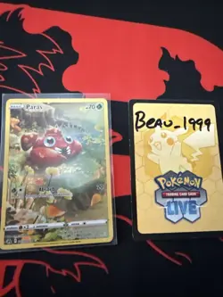 Paras GG32/GG70 Holo SWSH: Crown Zenith Rare Galarian Gallery Pokemon TCG NM - Image 1