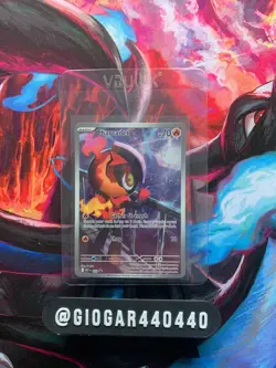 Pokemon TCG Charcadet 022 Black Star Promo- Phantasmal Flames ETB Promo- NM - Image 1