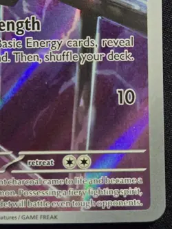 Pokemon TCG: Phantasmal Flames - Charcadet (MEP-022) Black Star Promo Full Art - Image 4