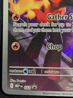 Pokemon TCG: Phantasmal Flames - Charcadet (MEP-022) Black Star Promo Full Art - Image 5