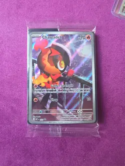 Pokemon TCG - Charcadet MEP 022 Black Star Promo - Phantasmal Flames - Sealed - Image 1