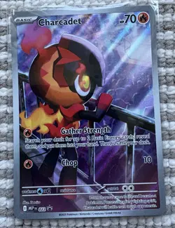 Pokemon TCG - Charcadet MEP 022 Black Star Promo - Phantasmal Flames - Image 1