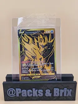 Zamazenta V SWSH077 SWSH: Sword & Shield Promo Cards Holo Near Mint (NM) - Image 1