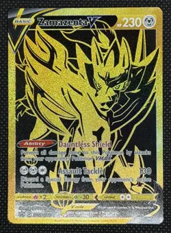 Zamazenta V SWSH077 SWSH: Sword & Shield Promo Cards Full Art - NM - Image 1