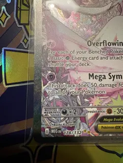 Mega Gardevoir EX 178/132 Mega Evolution SIR Pokemon Card Pack MINT - Image 5