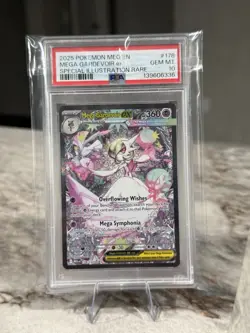 Pokemon Mega Evolution Sir Mega Gardevoir EX #178/132 English, PSA 10 - Image 1