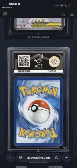 Mega Gardevoir EX 178/132 Pokemon SIR Mega evolution ACE 10 GEM MINT - Image 2