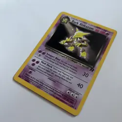 Pokemon TCG Dark Alakazam #1 Holo Rare Team Rocket LP Condition - Image 2